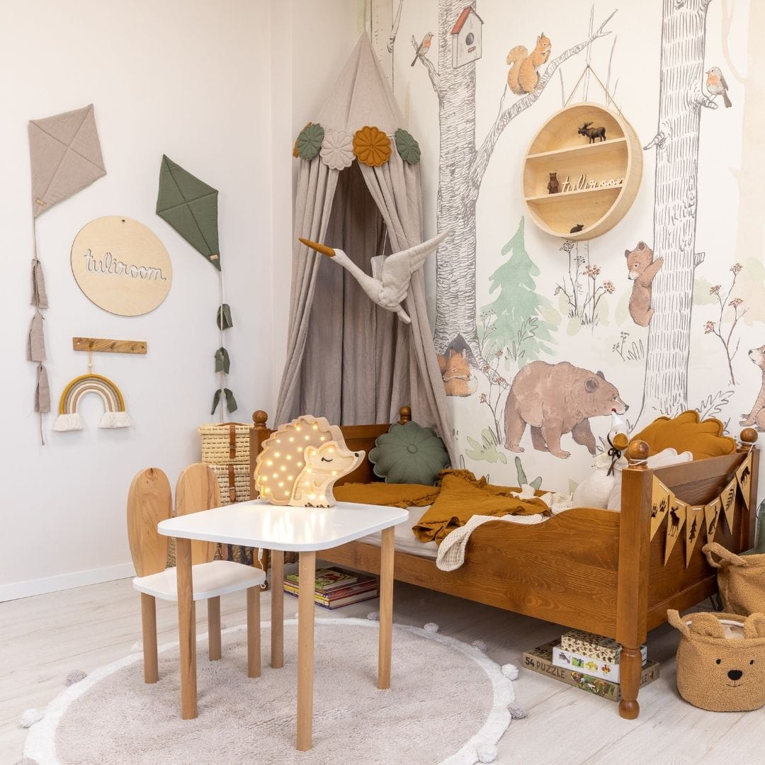 Little Lights Lampka Hedgehog Autumn Brown