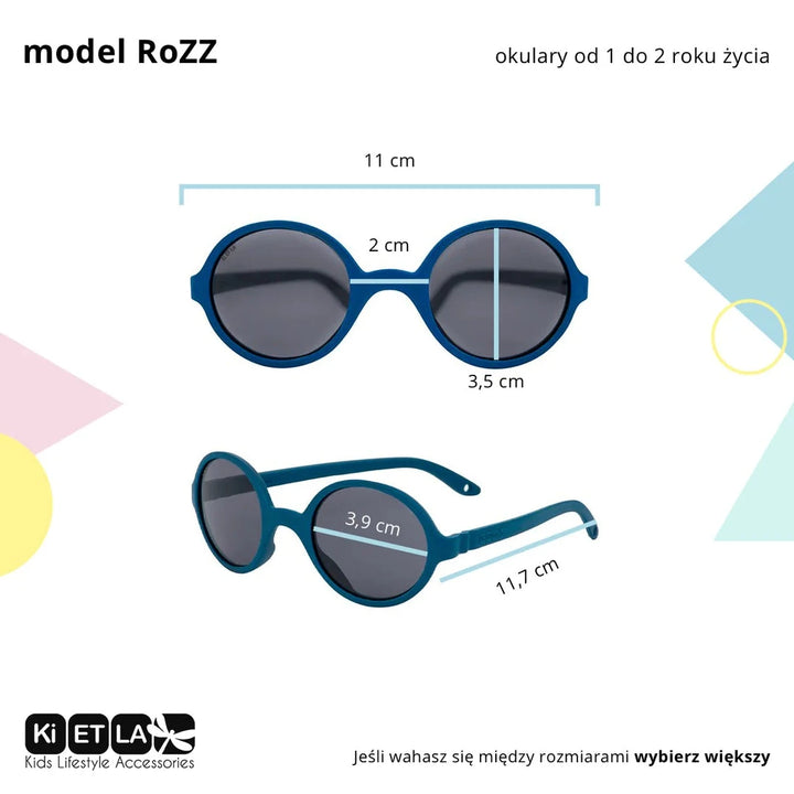 Kietla Okulary przeciwsłoneczne dla dzieci RoZZ Grass 1-2 lat