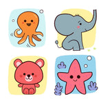 Djeco Rysowanie krok po kroku Eduludo Małe zwierzątka