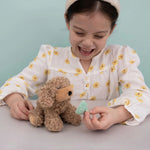 Olli Ella Maskotka dla dziecka Binky Puppy Benny Gold
