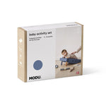MODU Zestaw Baby activity set Deep Blue / Sky Blue