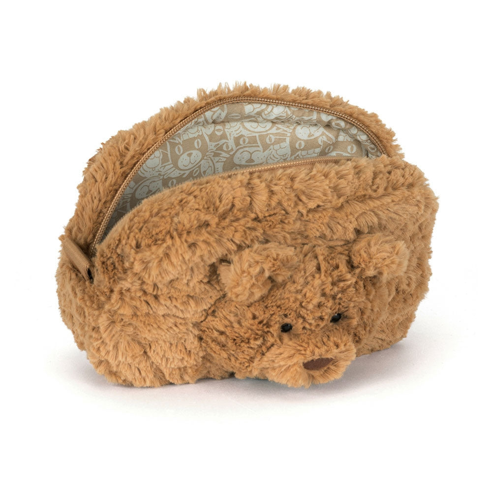 Jellycat Piórnik Kosmetyczka Miś Bartłomiej 19 cm
