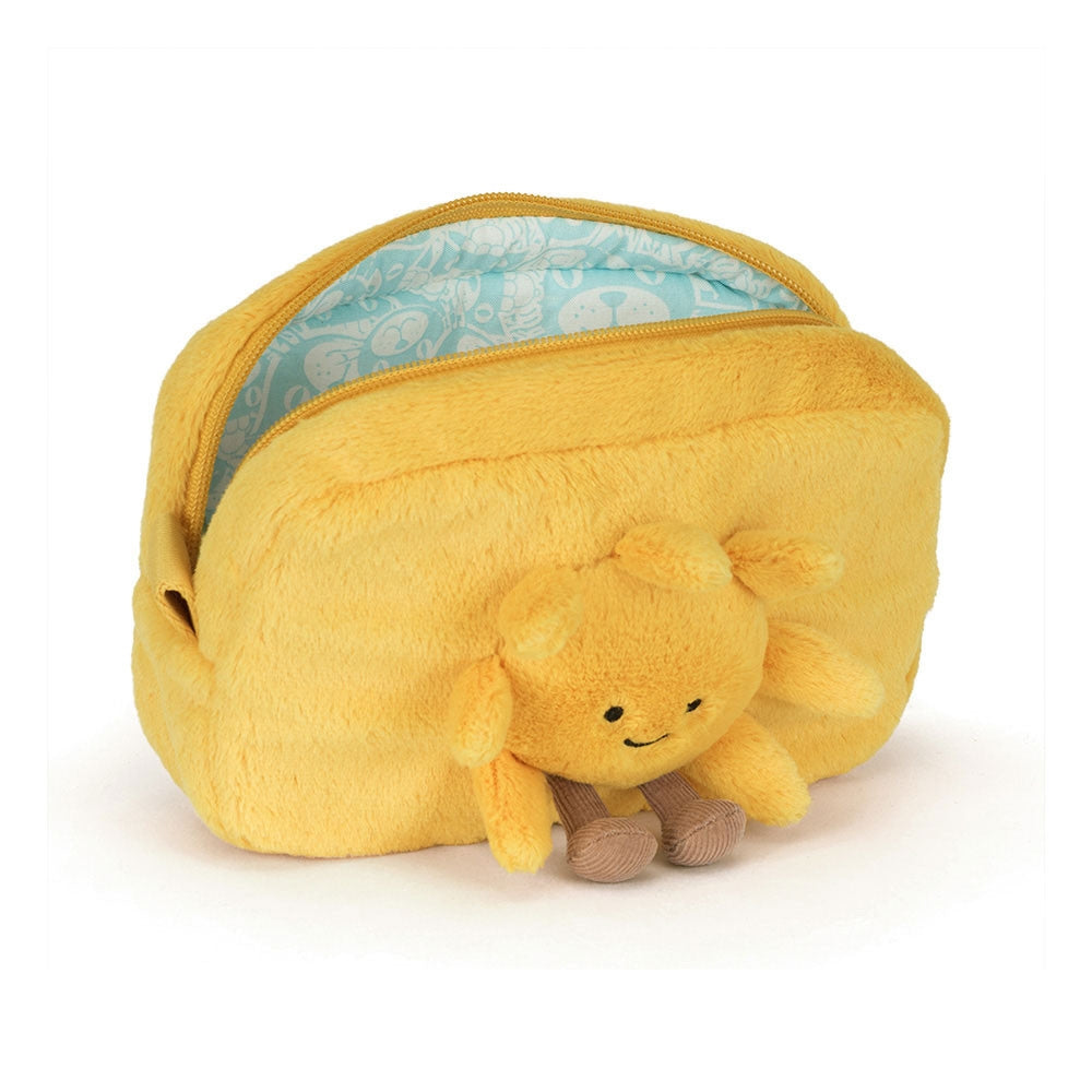 Jellycat Piórnik Kosmetyczka Uśmiechnięte Słoneczko 19 cm