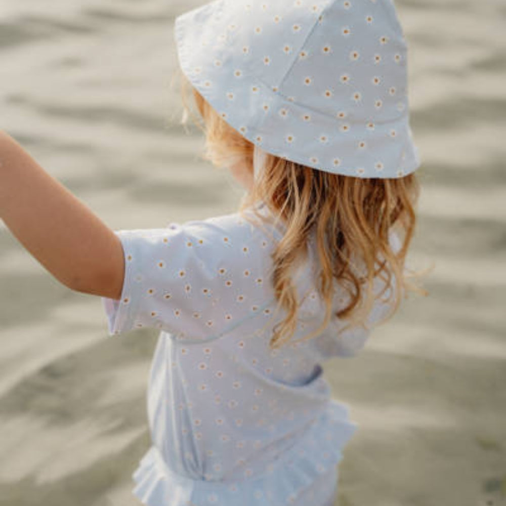 Little Dutch Koszulka kąpielowa dziewczęca Daisy Blue rozmiar 74/80