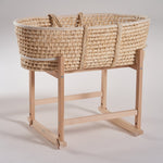 Ahojbaby Kołyska do kosza mojżesza Rockingbaby naturalna