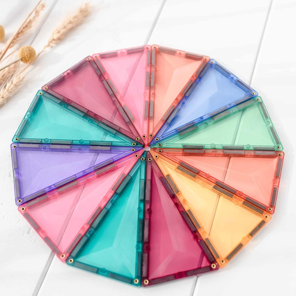 Connetix Klocki magnetyczne dla dzieci Pastel Mega Pack 202el.