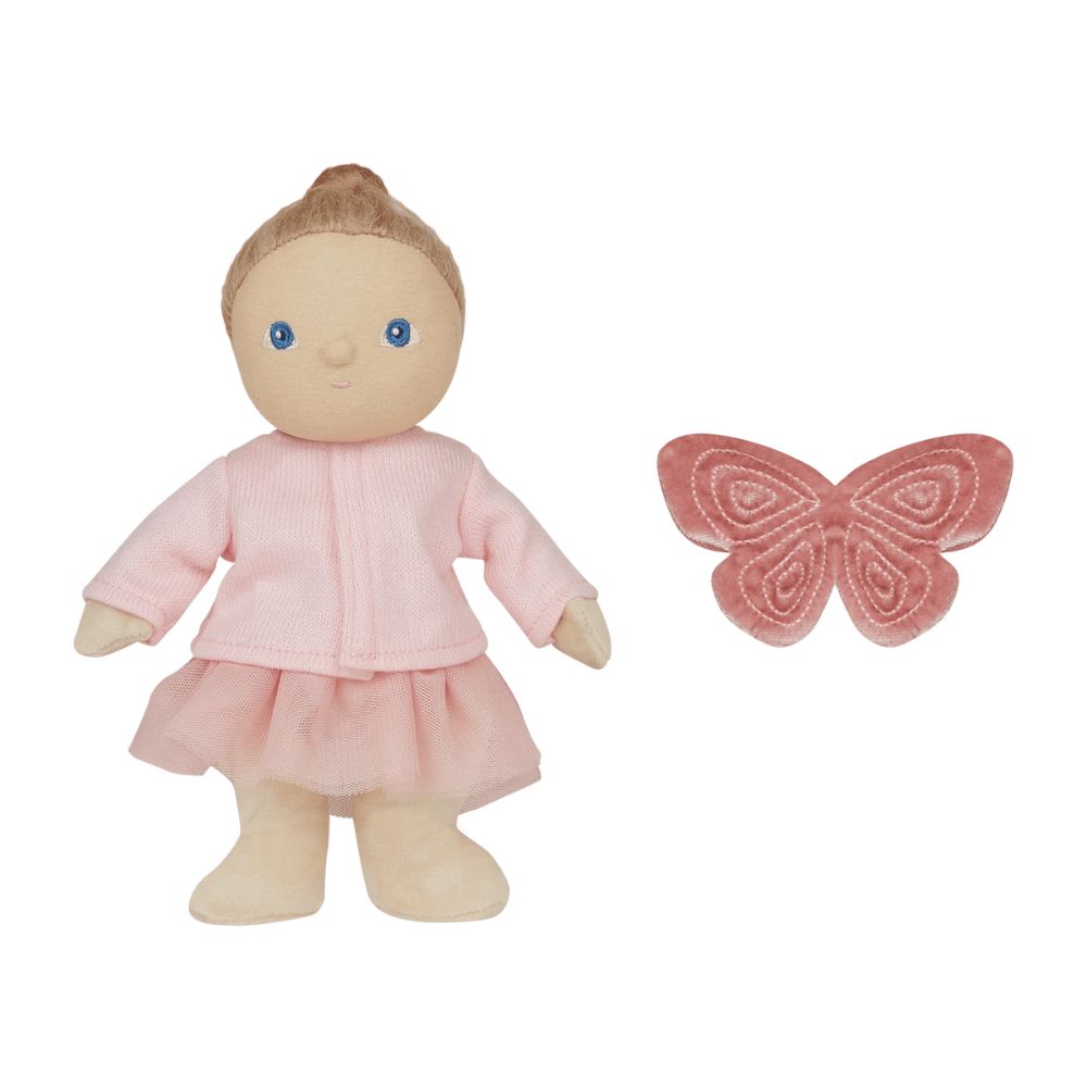 Olli Ella Lalka dla dziewczynki Dress Me Dinky Mia Melody Pink