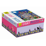 Ludattica Duże puzzle dla dzieci Zamek z wróżkami i orkami