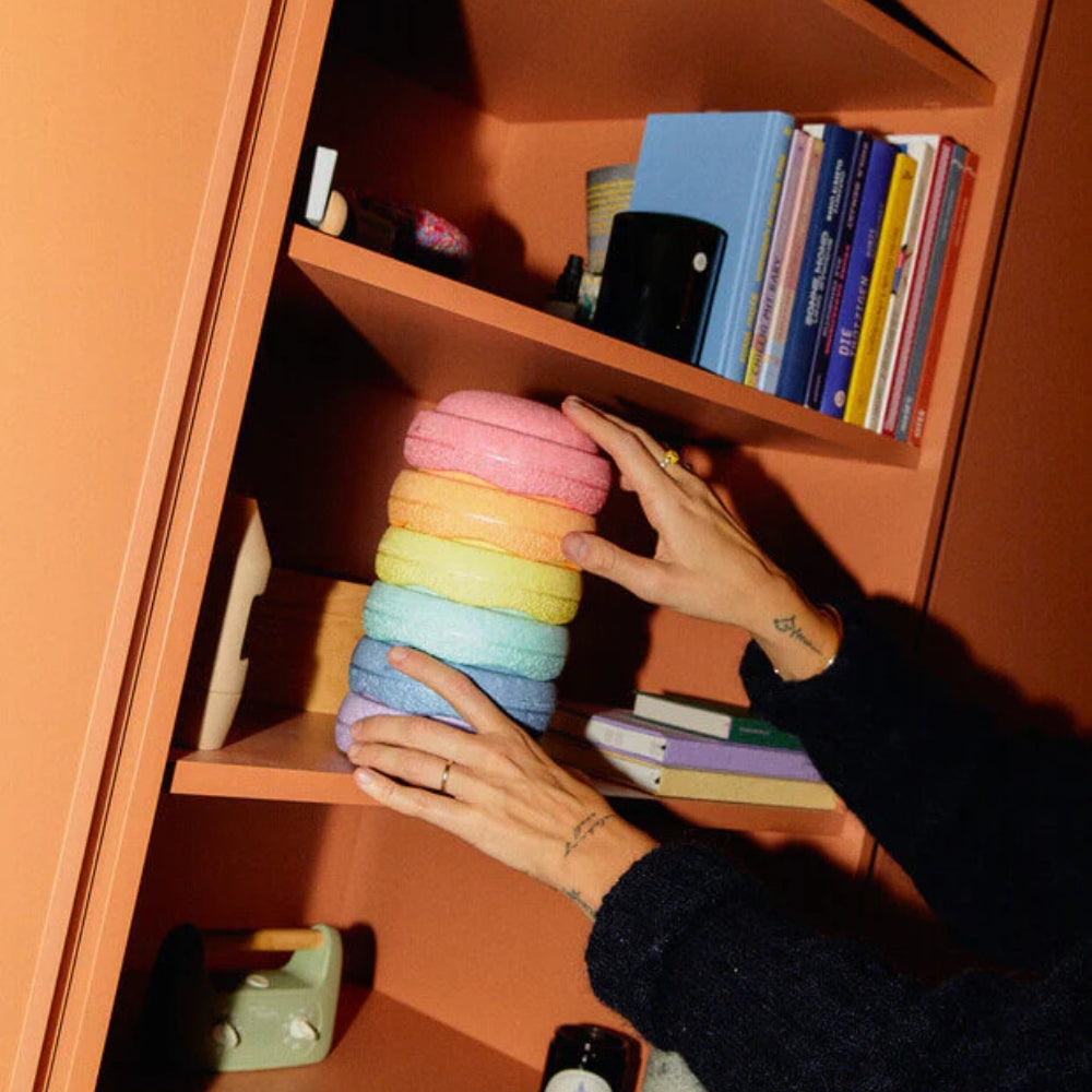 Stapelstein Zabawka ruchowa Dysk do balansowania Original Mini Rainbow Pastel