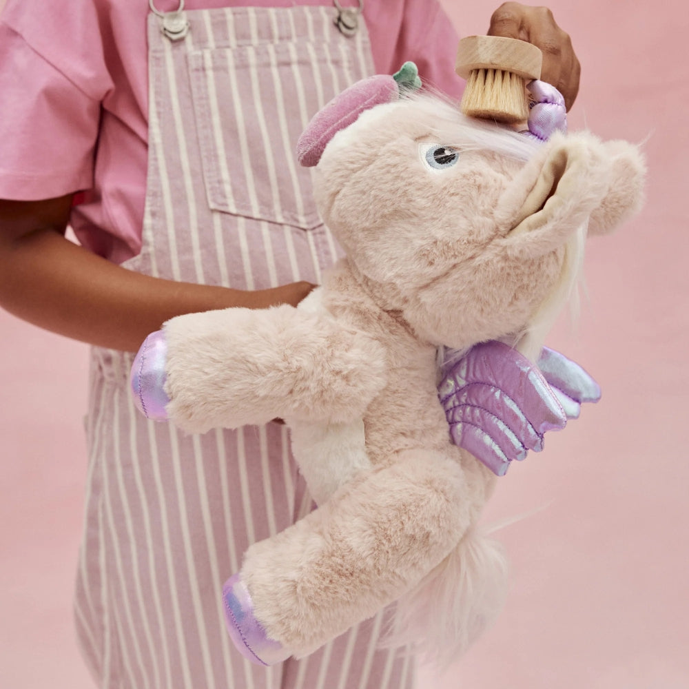 Olli Ella Maskotka dla dziecka Dinkum Unicorn Shimmer Pink