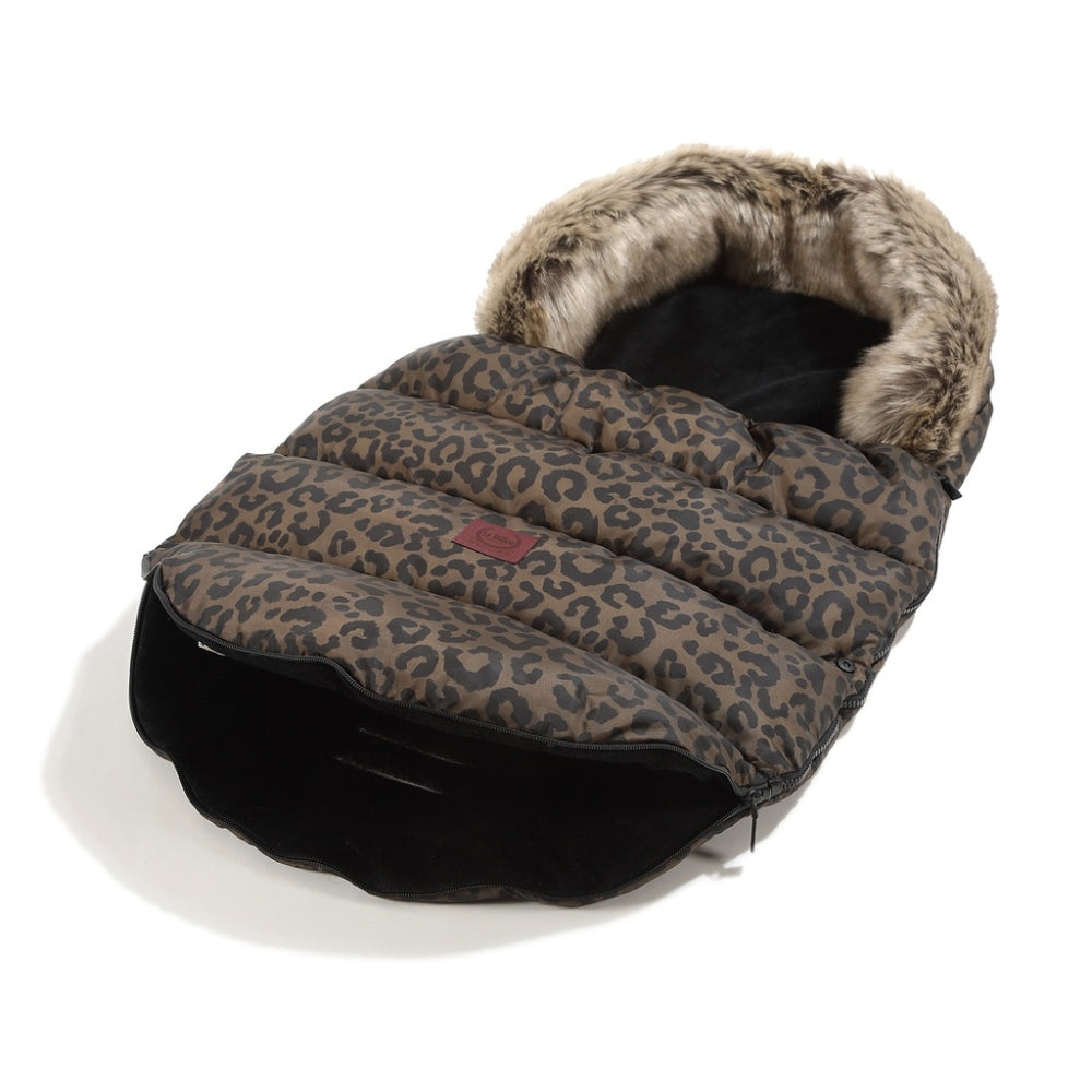 La Millou Śpiworek do wózka Combo Multi Leopard Choco