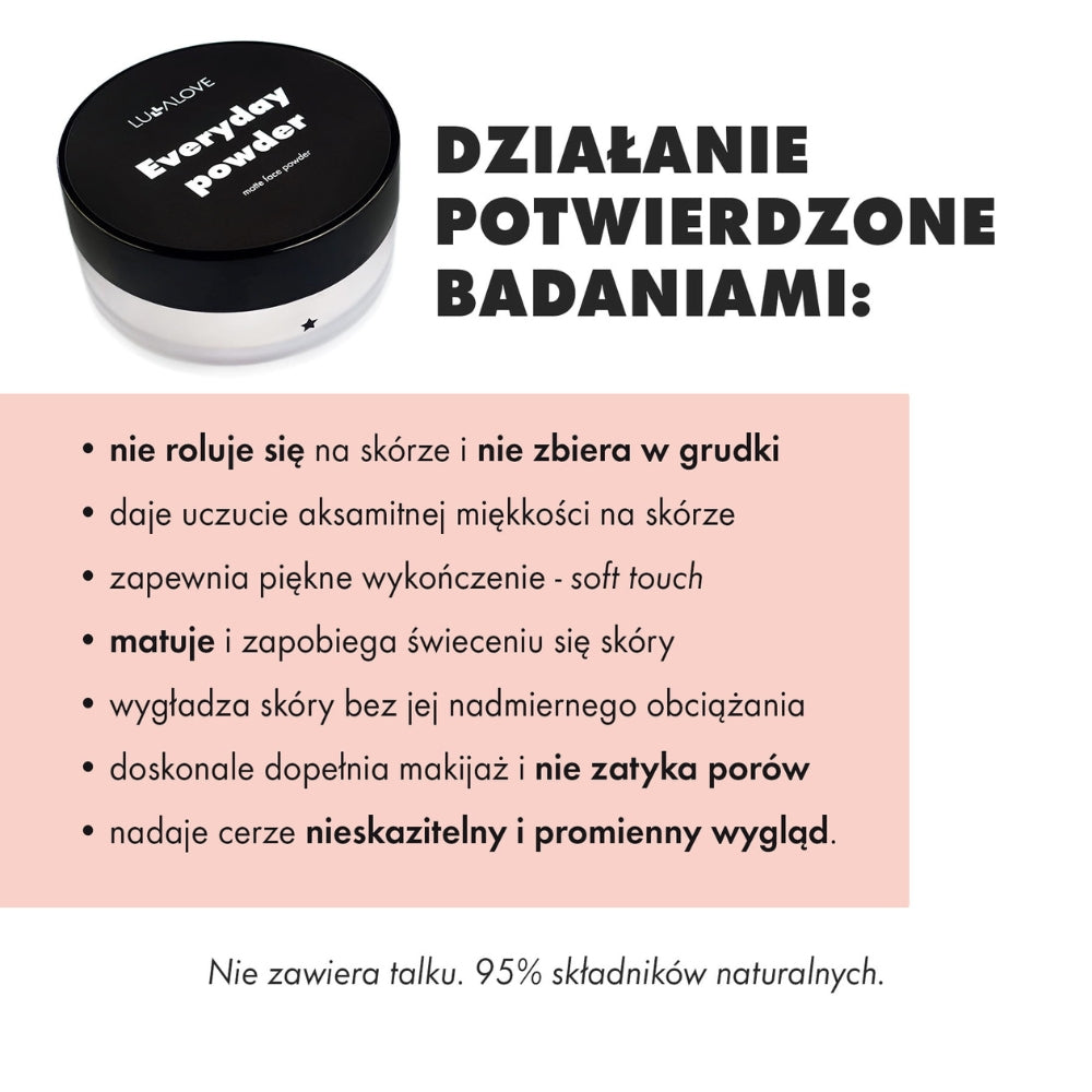 Lullalove Puder Everyday powder neutralny