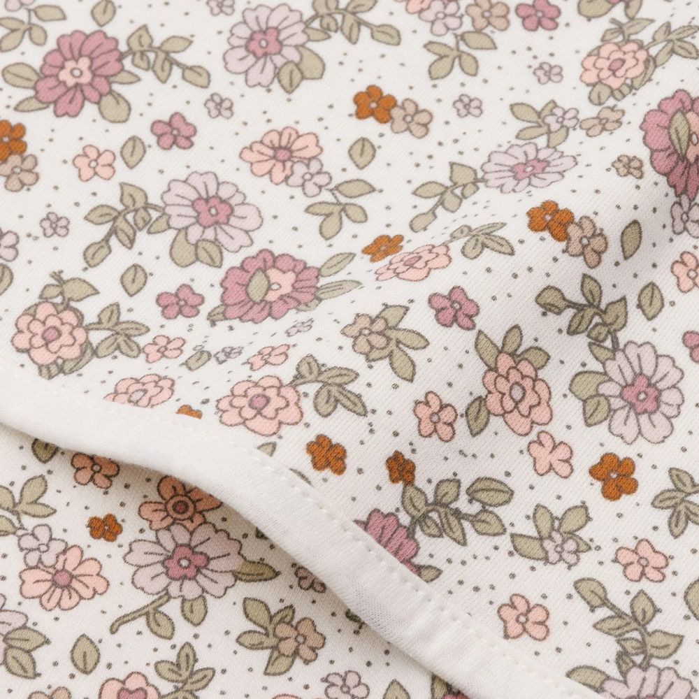 Jollein Kocyk dla niemowlaka 75x100cm Retro Flowers