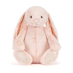 Jellycat Maskotka królik z kwiecistymi uszami Pudrowy Róż „cherry” 51 cm