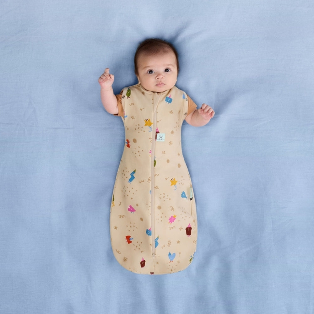 ergoPouch Śpiworek niemowlęcy 2w1 Birthday Blobs 6-12 mies 1.0 TOG