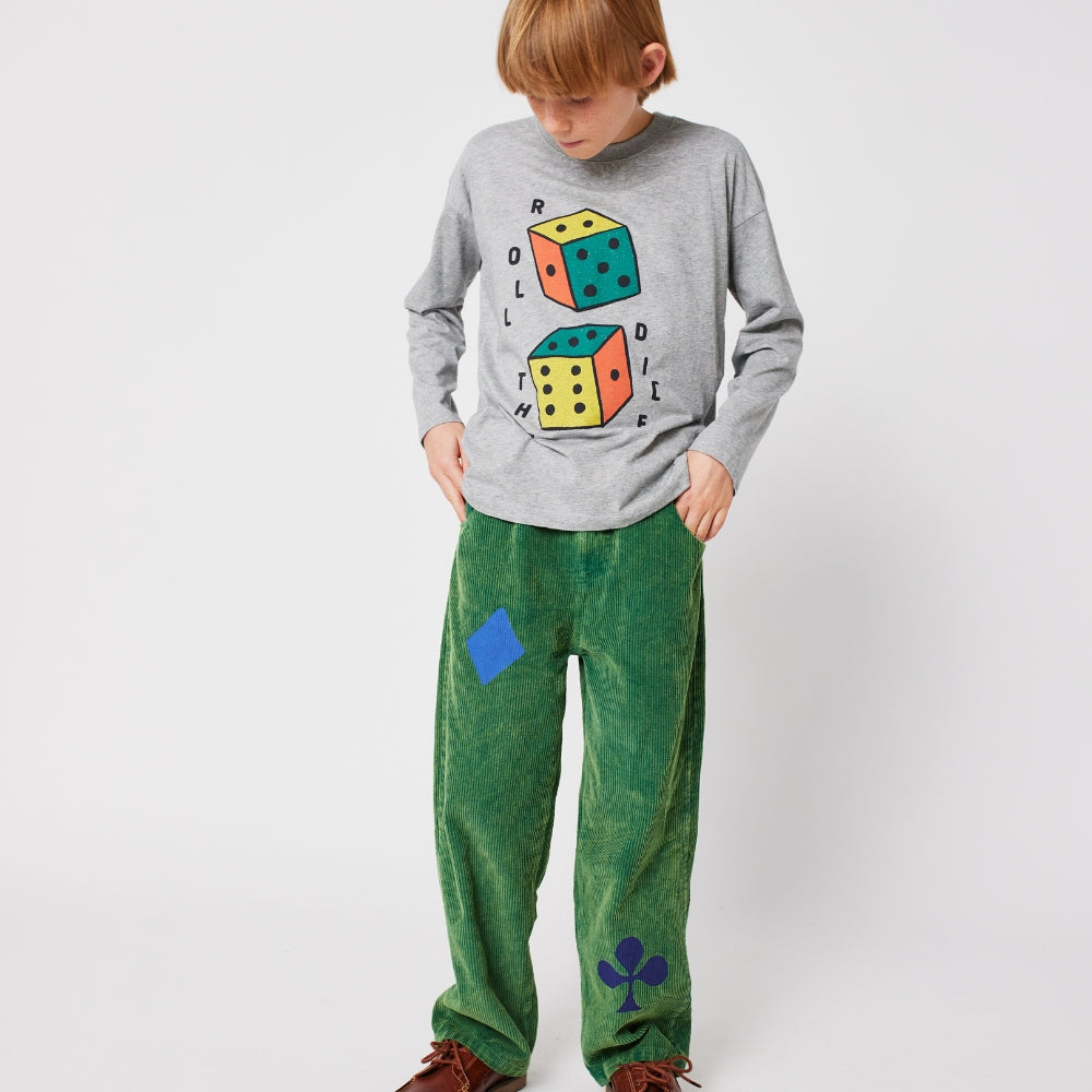 Bobo Choses Sztruksowe spodnie dla dzieci Bobo Joker