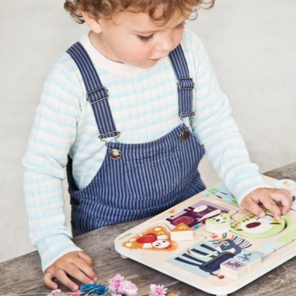 Lilliputiens Tablica sensoryczna labirynt sensoryczny Farma