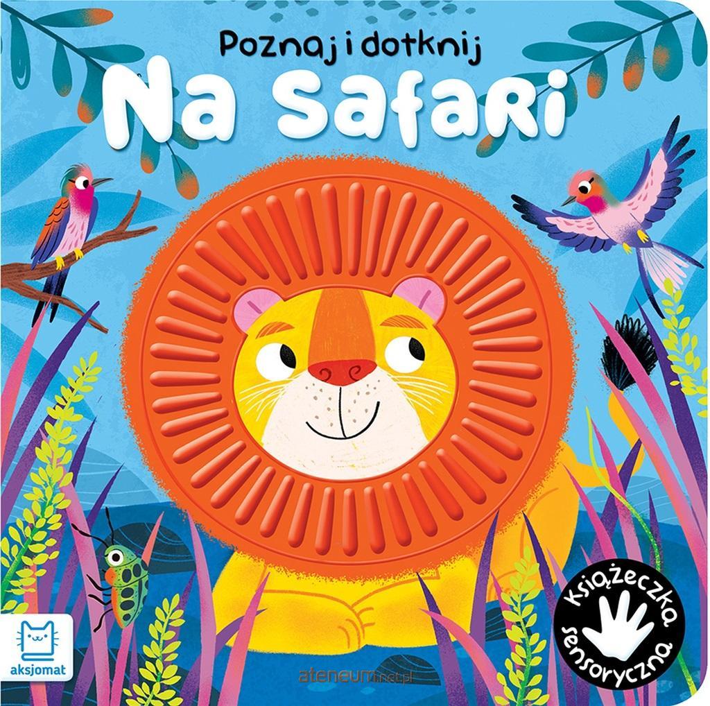 Aksjomat Książeczka sensoryczna dla dzieci Na safari