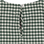 Konges Slojd Sukienka dla dziewczynki Green check