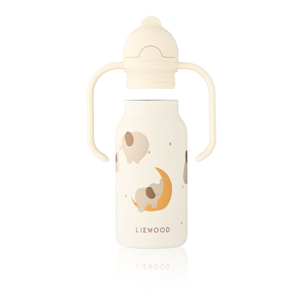 Liewood Bidon termiczny dla dzieci Kimmie 250 ml Elephant Creme de la creme