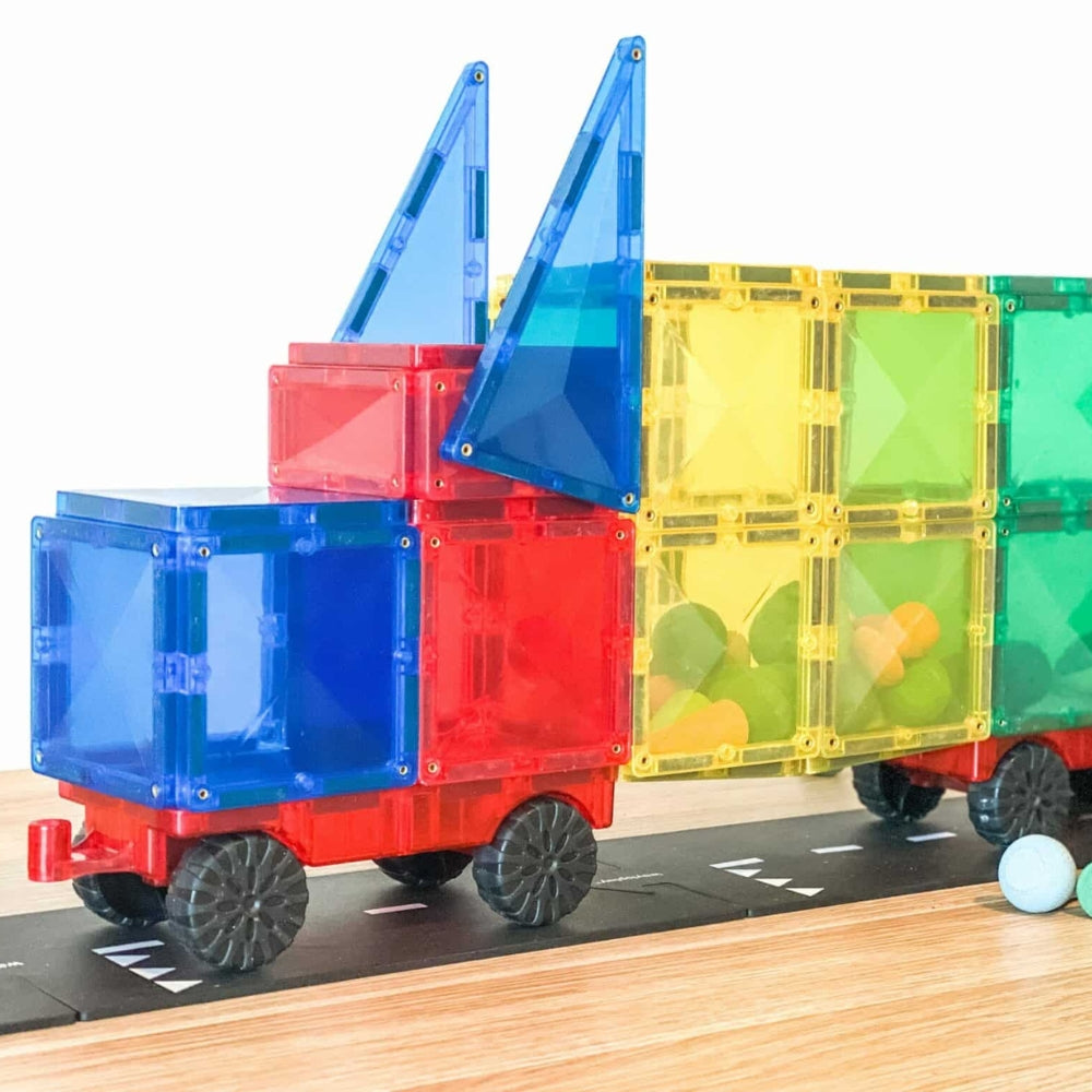 Connetix Klocki magnetyczne dla dzieci Rainbow Motion Pack 24el.