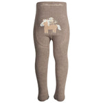 Sterntaler Rajstopy do raczkowania Farma brązowe 74/80cm