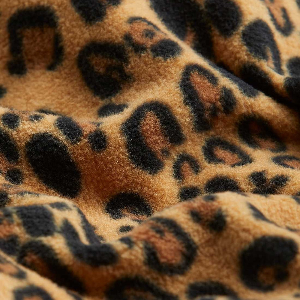 Mini Rodini Kurtka polarowa Leopard