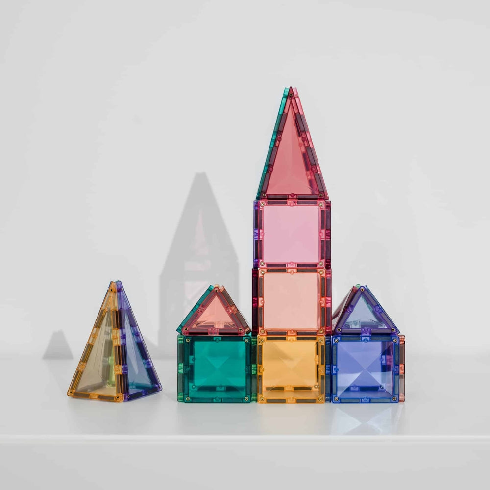 Connetix Klocki magnetyczne dla dzieci Pastel Mini Pack 32el.