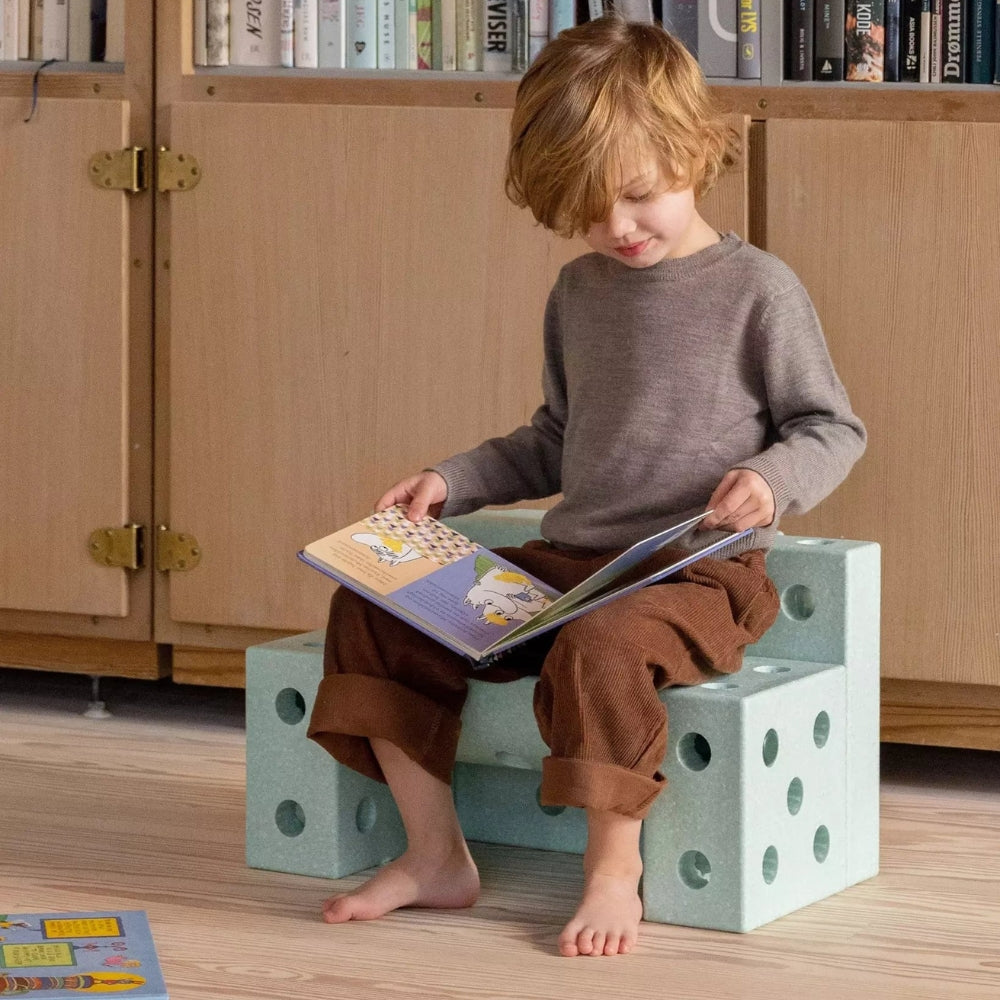 MODU Klocki konstrukcyjne dla dzieci Zestaw Explorer Set Ocean Mint / Forest Green
