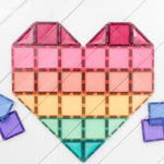 Connetix Klocki magnetyczne dla dzieci Pastel Mega Pack 202el.
