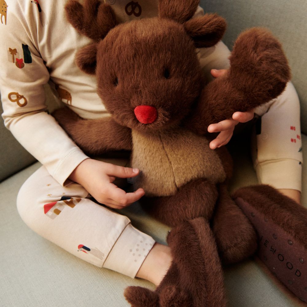 Liewood Maskotka renifer Berto Pecan