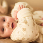 Jollein Śpiworek do spania z odpinanymi rękawami 110cm Leafy Dreams