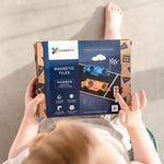 Connetix Klocki magnetyczne dla dzieci Rainbow Car Pack 2el.