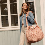 La Millou Torba dla mamy weekendowa Ortalion Heartbeat Pink