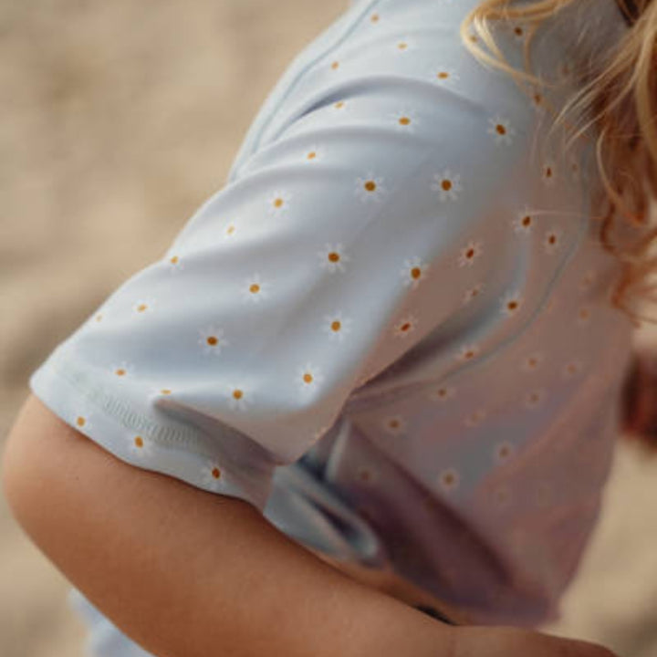 Little Dutch Koszulka kąpielowa dziewczęca Daisy Blue rozmiar 86/92