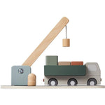 Flexa Kocki dla dzieci Ciężarówka i dźwig
