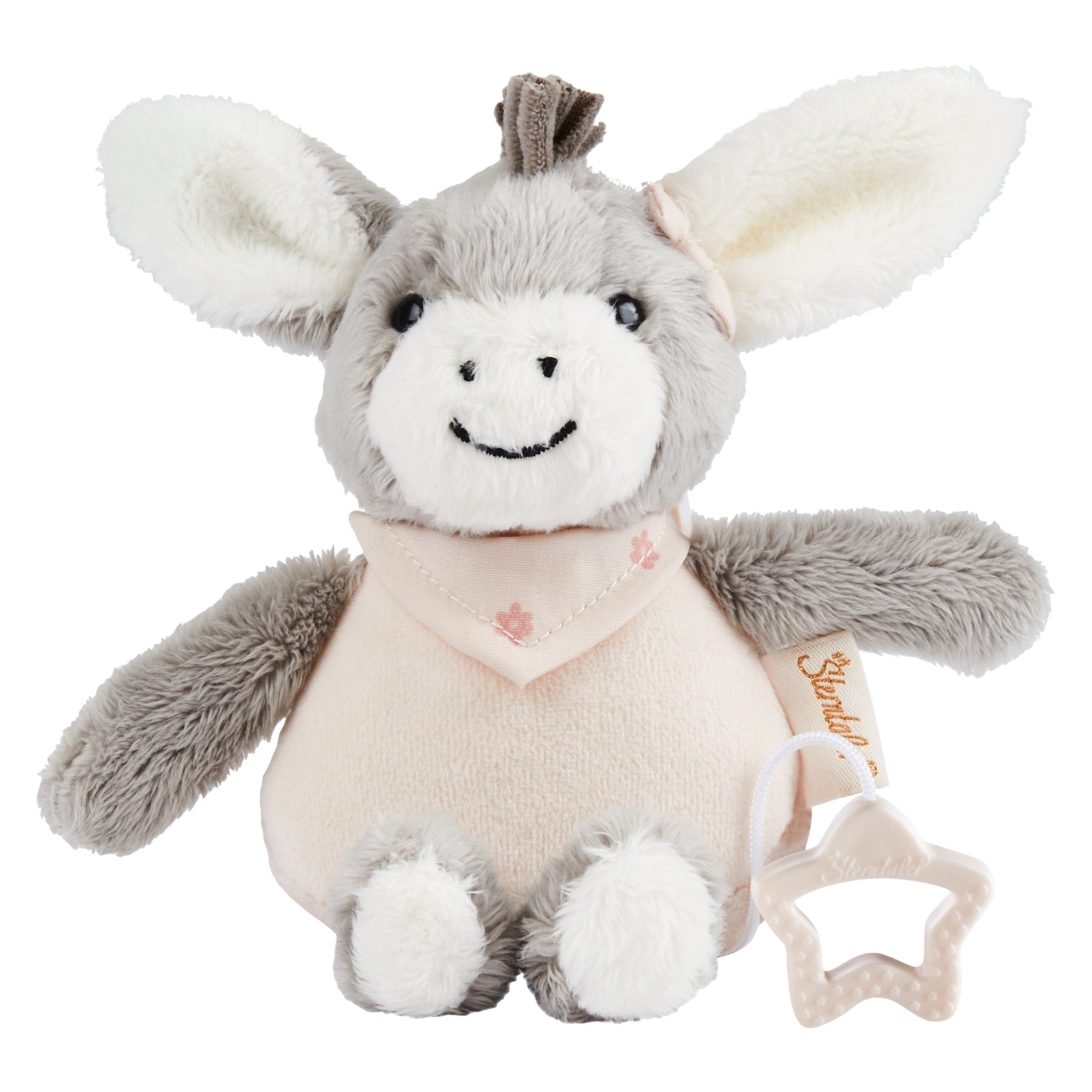 Sterntaler Pozytywka dla niemowlaka Mały Osiołek Emmi Jasnoróżowy