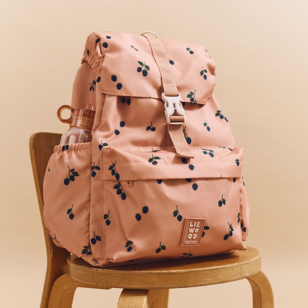 Liewood Zestaw lunchbox i butelka na wodę Yang Tritan Berry Pale Tuscany