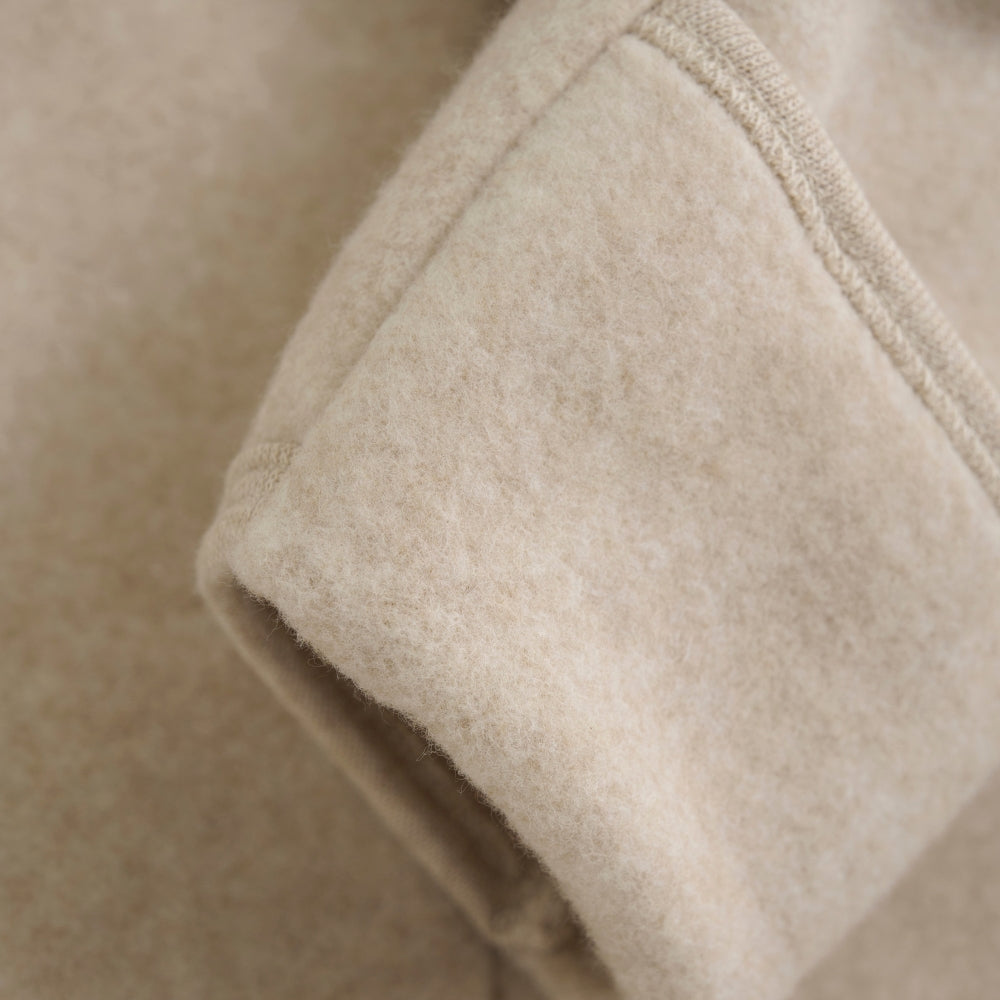 Huttelihut Kombinezon dla niemowlaka bawełniany Camel Melange