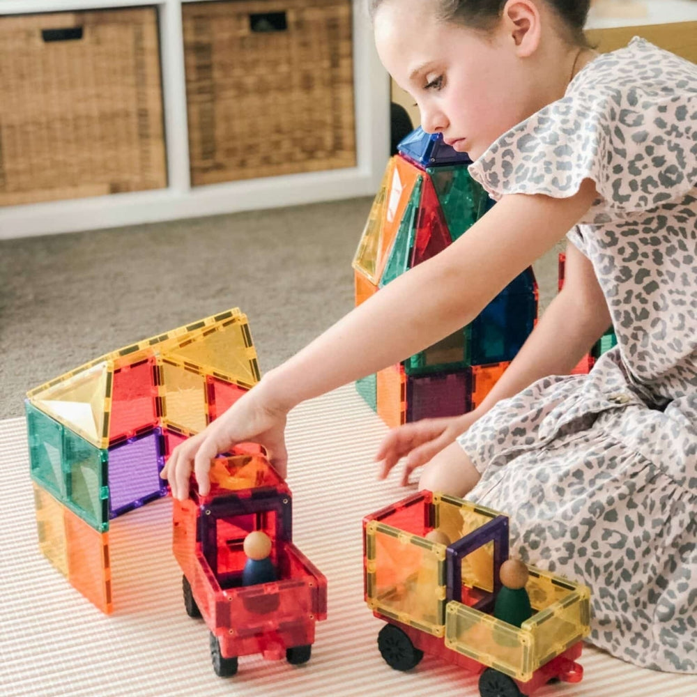 Connetix Klocki magnetyczne dla dzieci Rainbow Motion Pack 24el.