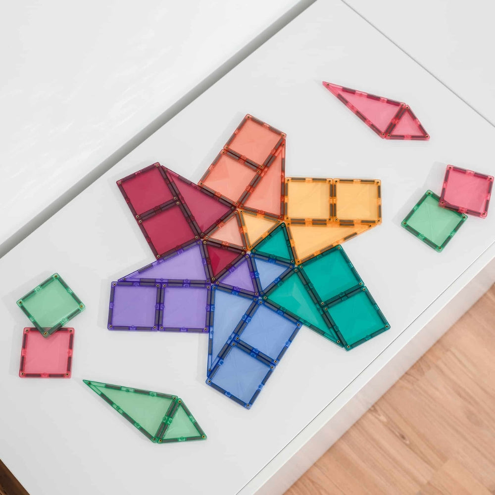 Connetix Klocki magnetyczne dla dzieci Pastel Mini Pack 32el.