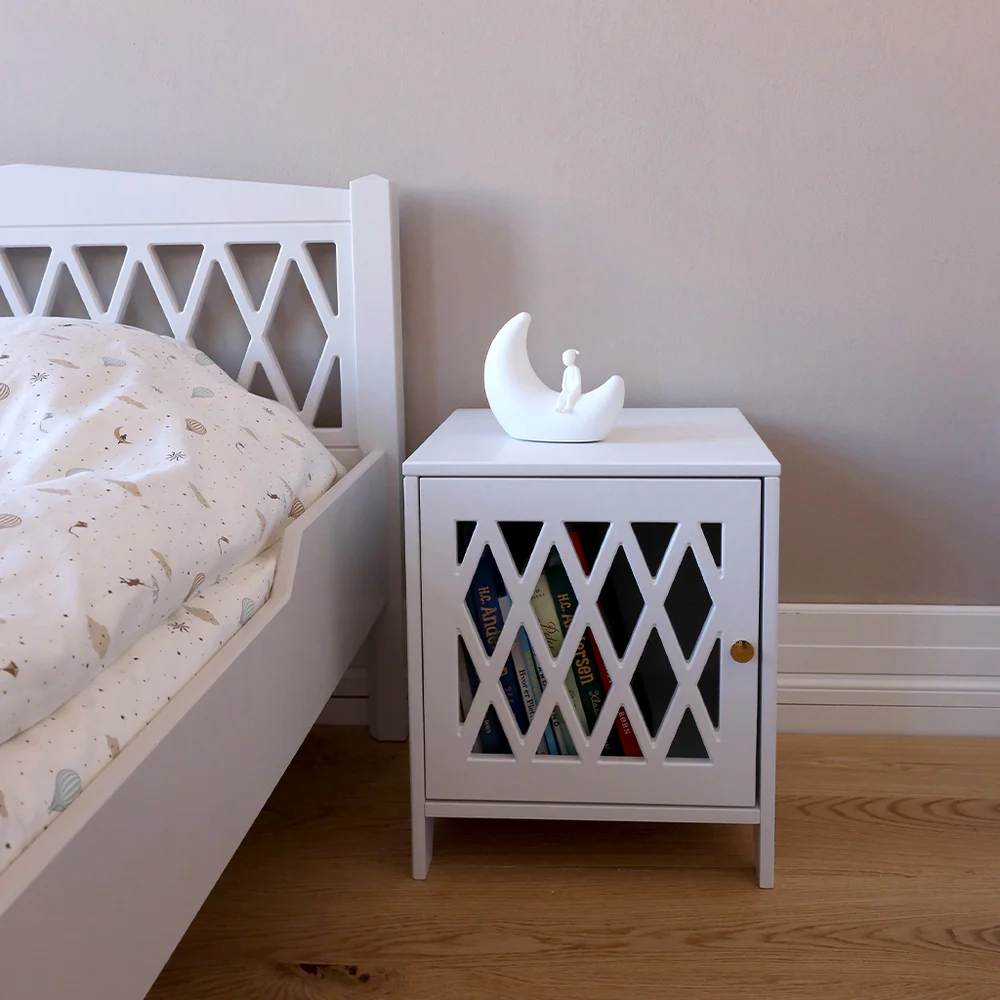 Cam Cam Copenhagen Lampka nocna dla dzieci Moon Off White