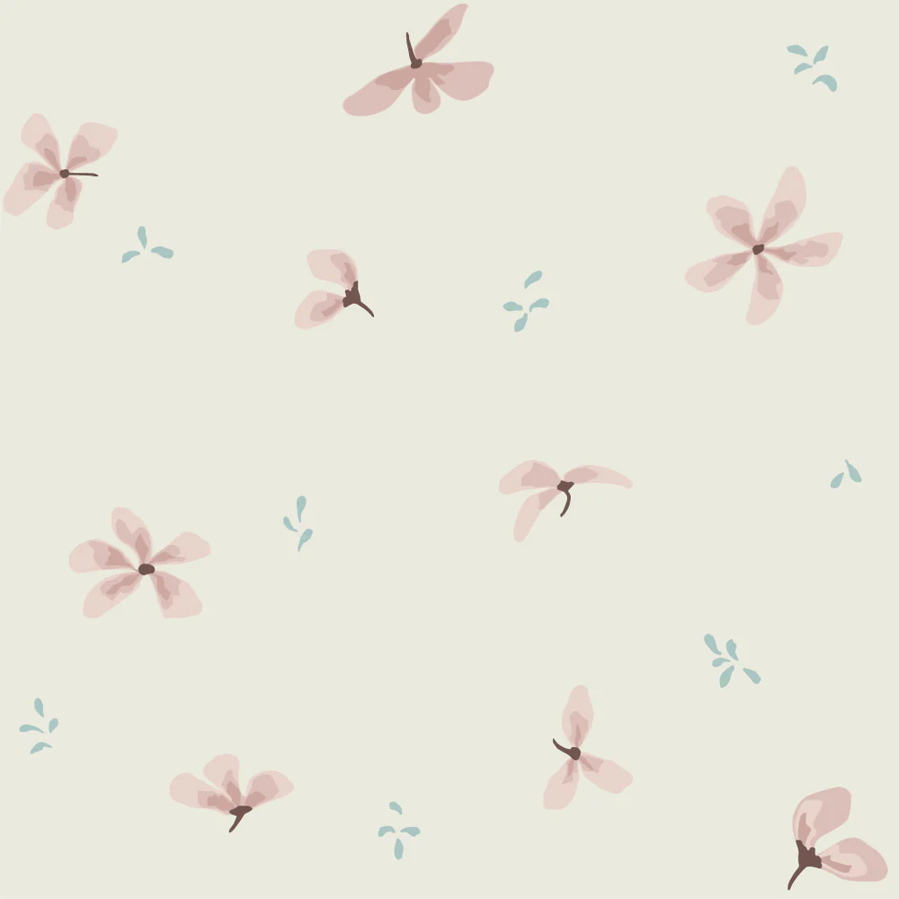 Cam Cam Copenhagen Mata do przewijania Pikowana OCS Windflower Creme