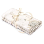 Memi Bambusowy otulacz muślinowy boho flowers 100x100 cm