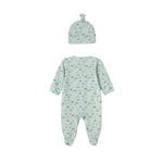 Mayoral Pajacyk z czapką dla niemowlaka Jadeitowa Zieleń