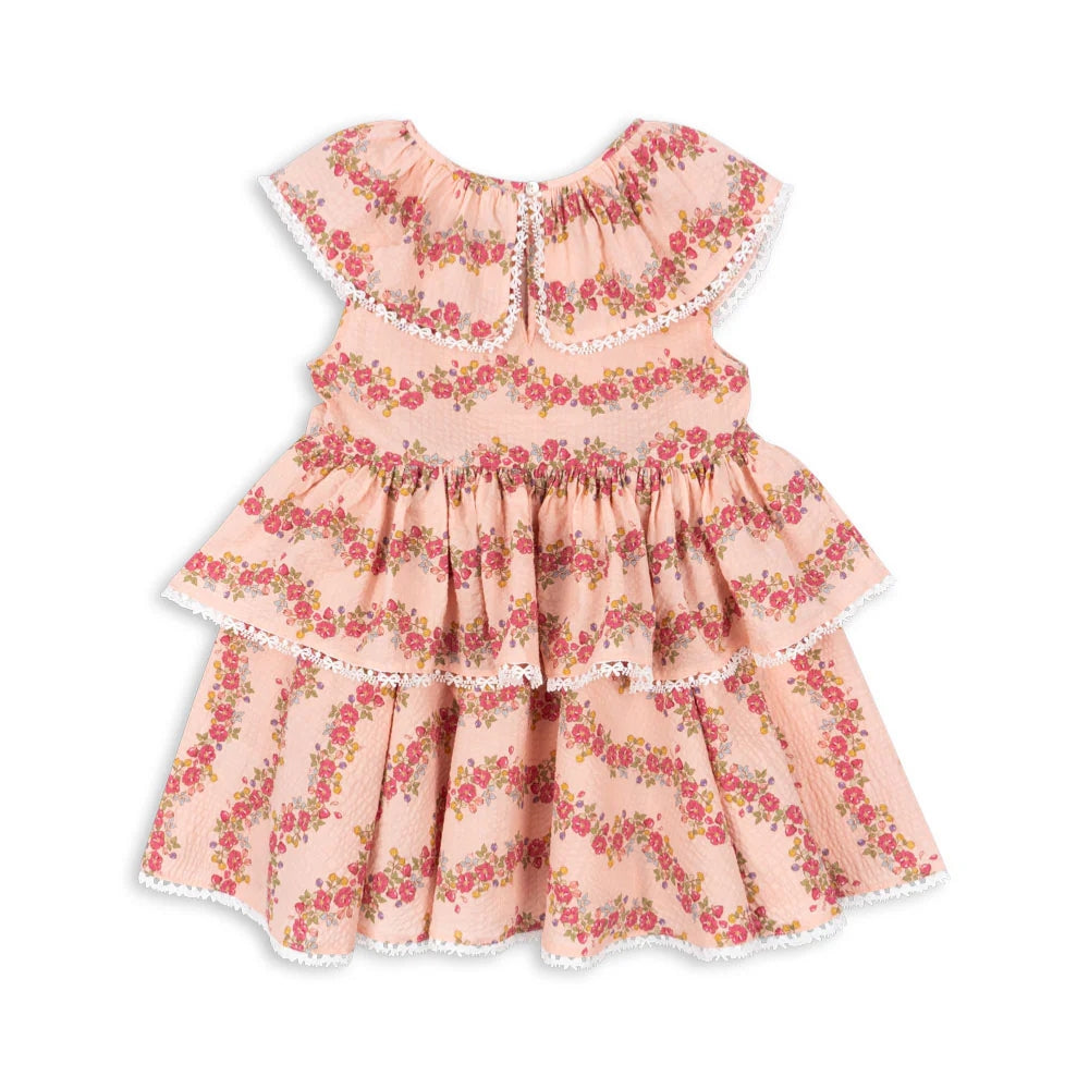 Konges Slojd Sukienka dla dziewczynki Bella Frill Dress
