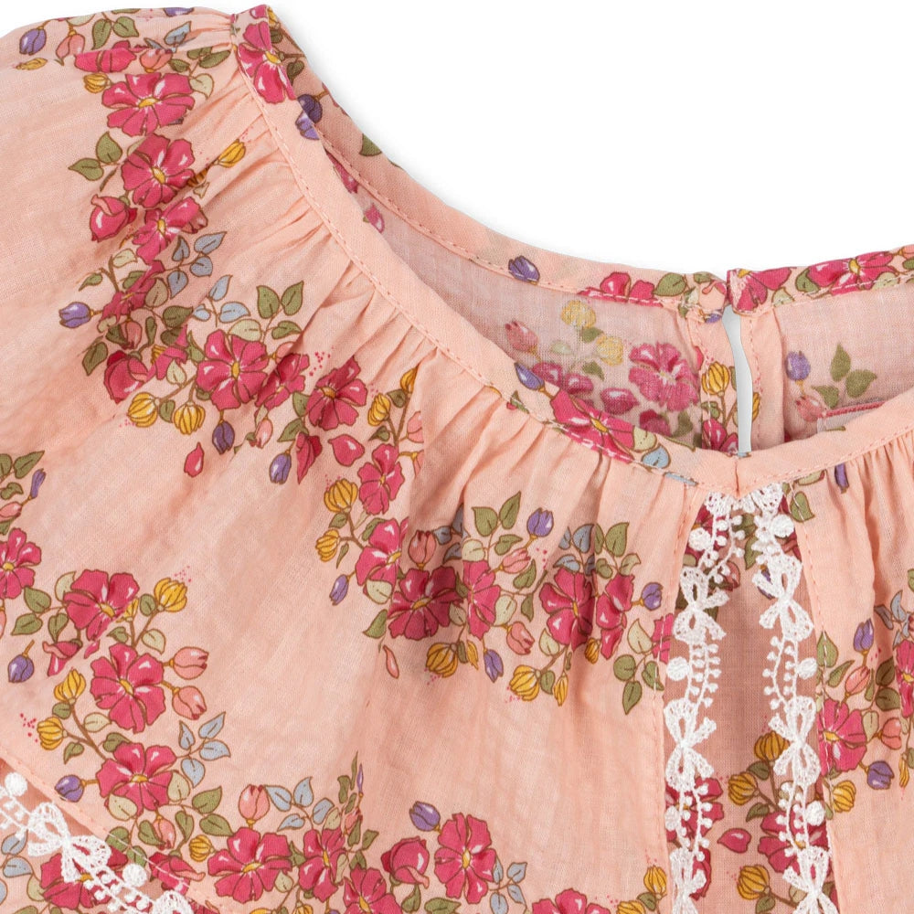 Konges Slojd Sukienka dla dziewczynki Bella Frill Dress
