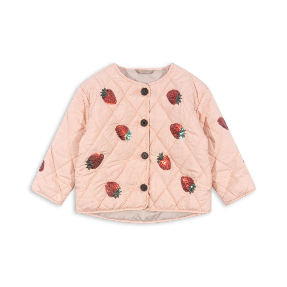 Konges Slojd Kurtka dla dziewczynki Flora Strawberry