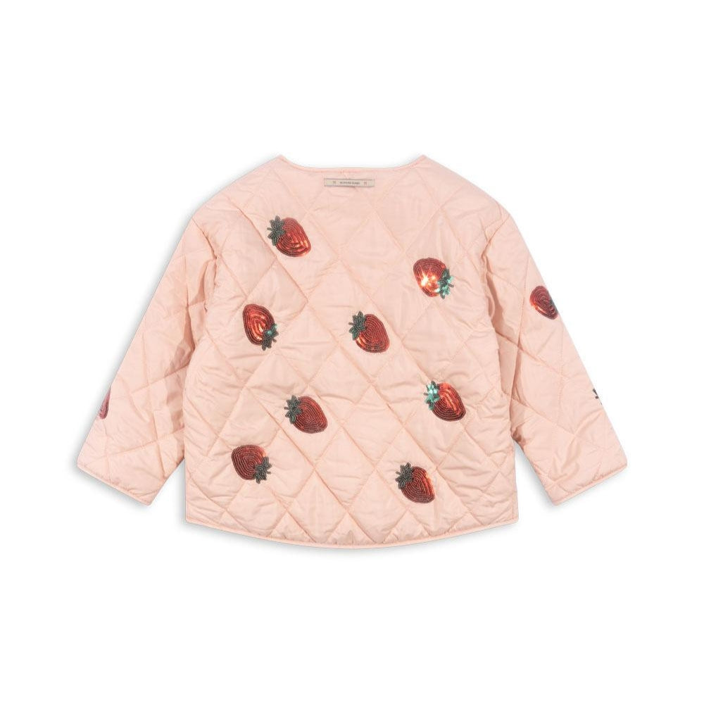 Konges Slojd Kurtka dla dziewczynki Flora Strawberry
