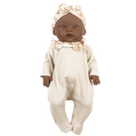 Minikane Lalka dla dzieci Betty w kostiumie i opaską na głowę 36 cm